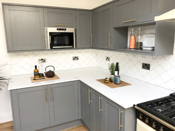 Caesarstone took centre stage in a Channel 4 home renovation programme as its quartz worktops were chosen to provide a fresh take on terrazzo.